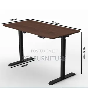 Office Desk; 1.2 Meters Electric Adjustable Sit Stand Flexy Desk
