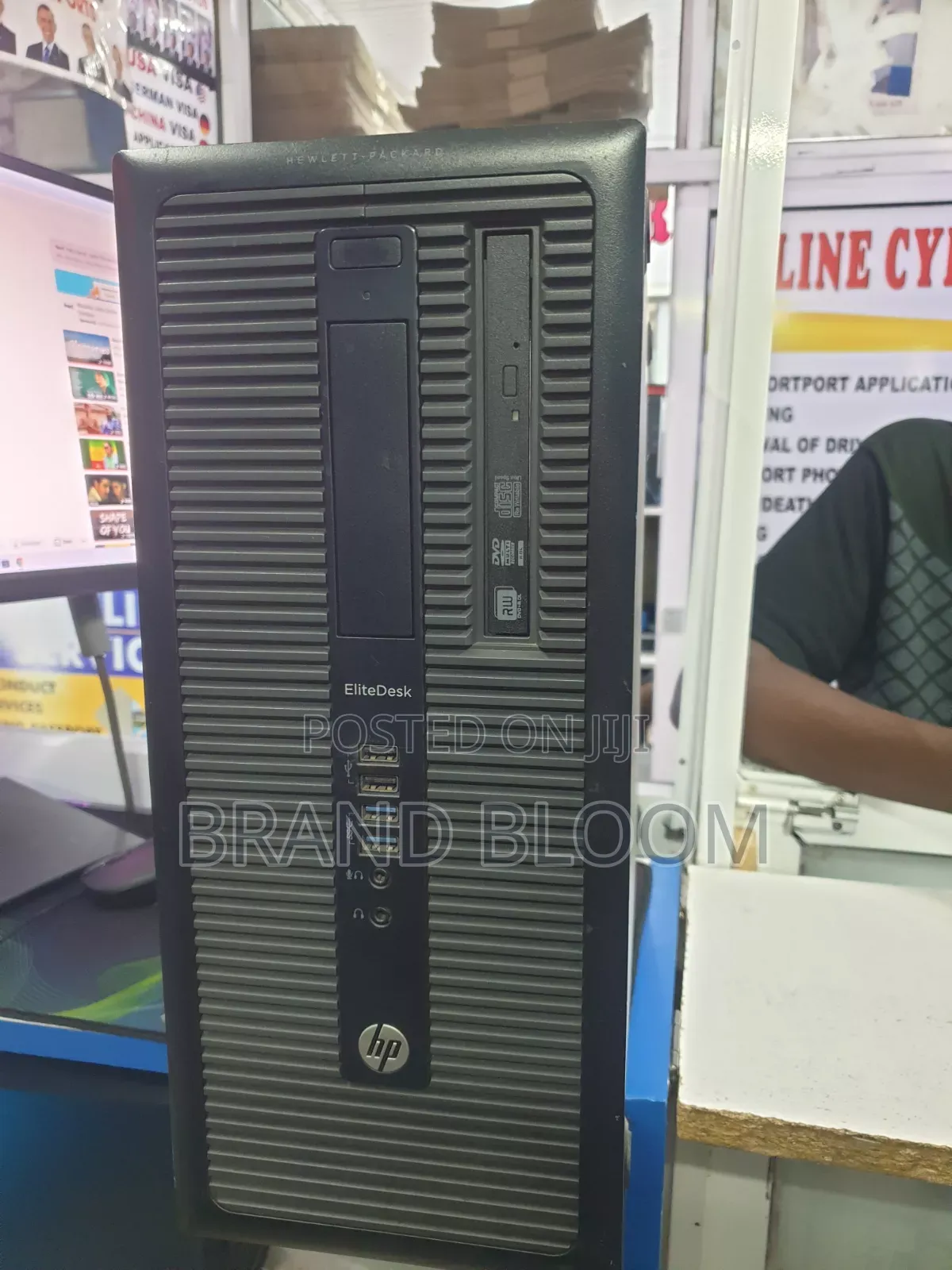 Desktop Computer HP EliteDesk 800 4GB Intel Core i5 HDD 500GB