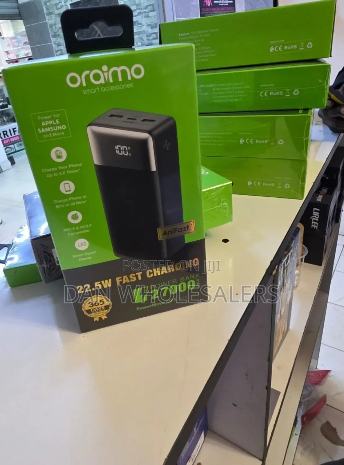 Oraimo Opb-727q 27000mah 22.5w Fast Charging