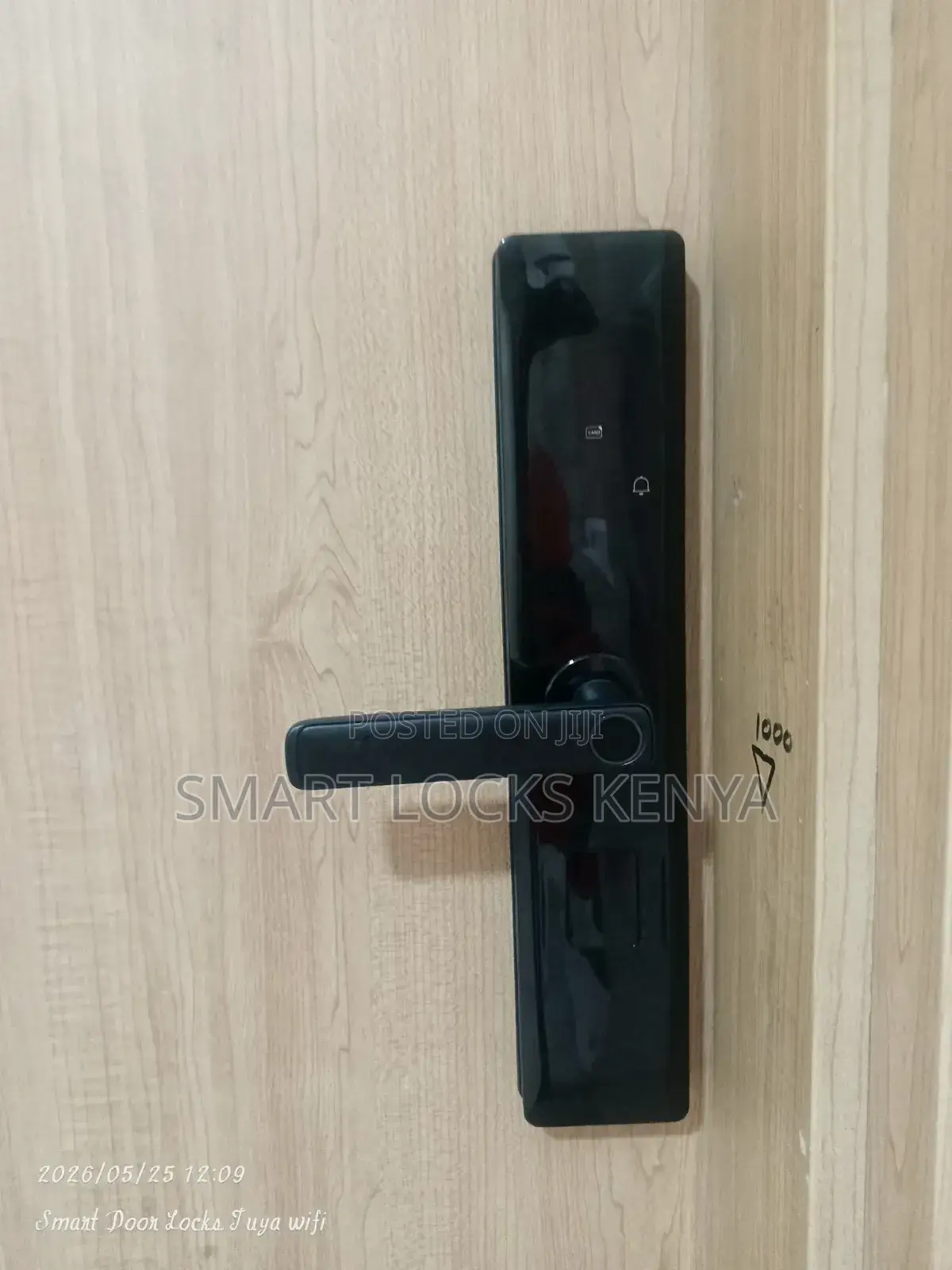 Wifi Tuya Dmart Door Lock Keyless Entry Password Fingerp Cards