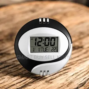 Dual Time Zone Display Digital Table and Wall Mount Clock