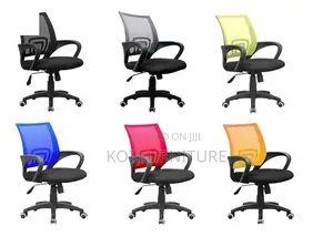 Offce Chairs; Mid Backrest Ergonomic Secretarial Strong Mesh Chairs