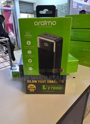 Oraimo 27000mah 22.5w Led Display Power Bank