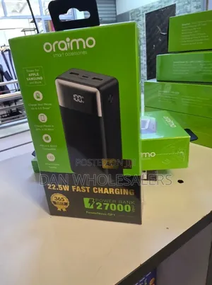 Oraimo 27000mah 22.5w Led Display Power Bank