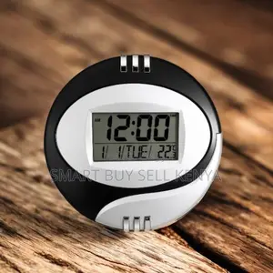 Digital Table and Wall Mount Clock With Wireless Operation