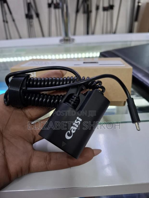 Dr-E6 Dc Coupler Lp-E6 Usb Power Adapter Connector Dummy Battery