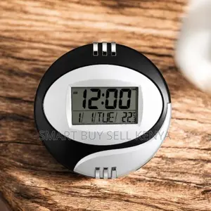 Easy to Read Digital Table and Wall Mount Clock With Bright Digits