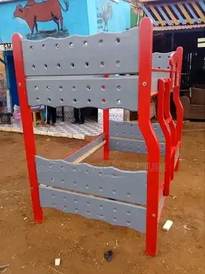 White Double Decker Bed 5x6