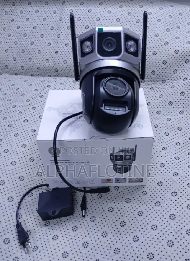 Dual Lens, Ptzsc23-G 4mp Wireless 4g Outdoor Security Camera