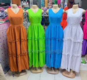 Green/Orange Ruracio/Wedding Long Dresses