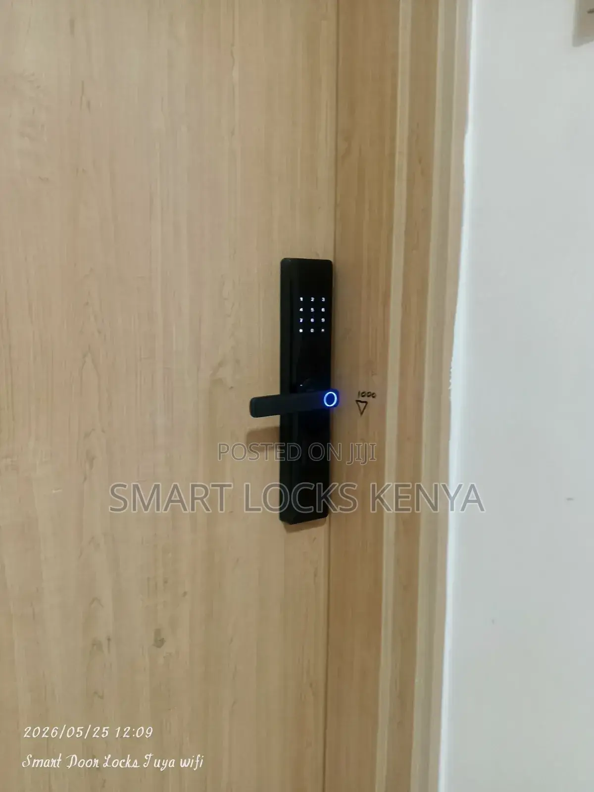 SMSRT Lock Tuya Wifi Unlock Password Fingerprints. Cards