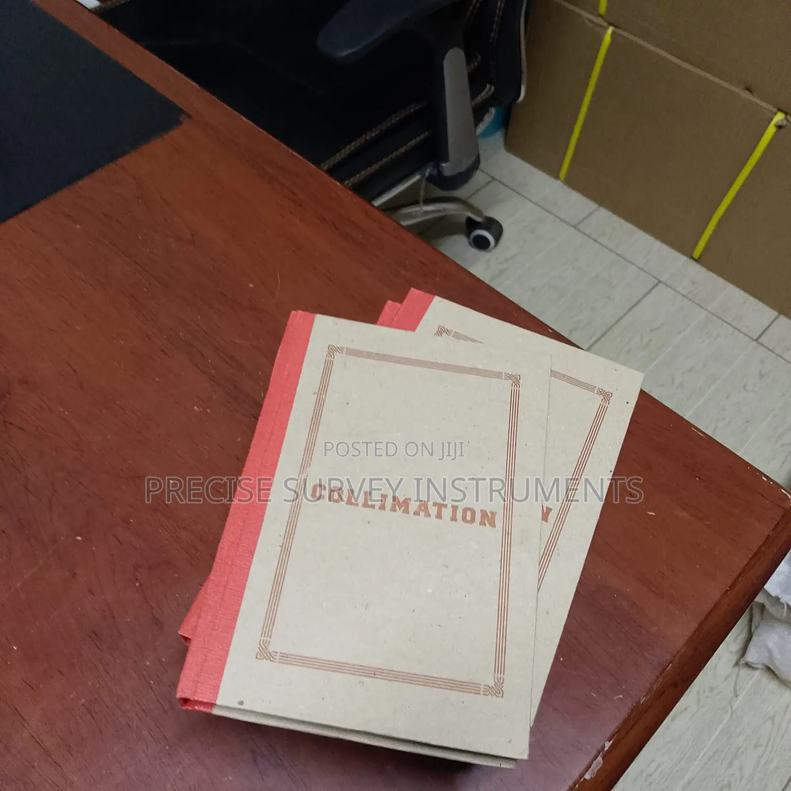 Survey Level Book – Collimation Method Field Notebook
