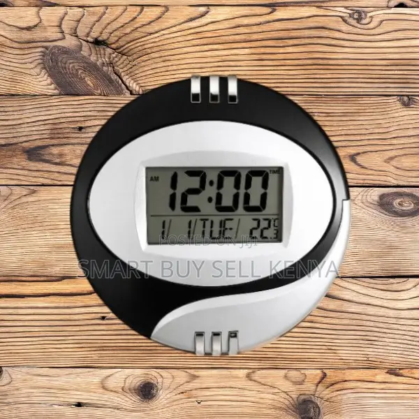 Stylish Time Display User Friendly Digital Table and Wall Mount Clock