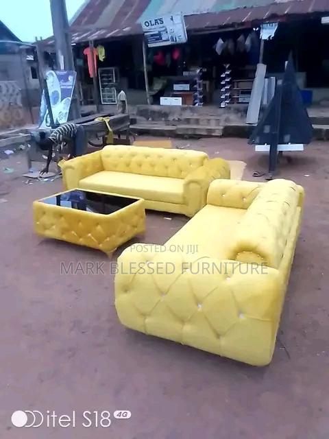 Yellow Sofa Seat