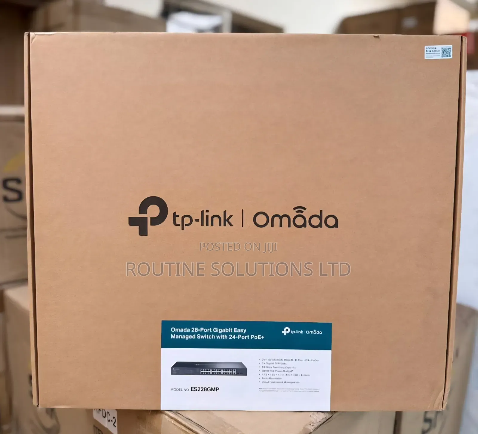 Tp-Link / Omada 28 Port Gigabit Easy Managed 24 Port Poe+ Switch