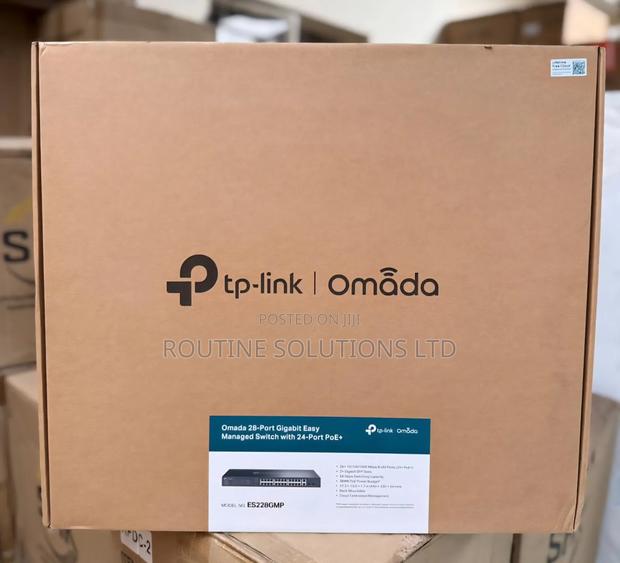 Tp-Link / Omada 28 Port Gigabit Easy Managed 24 Port Poe+ Switch