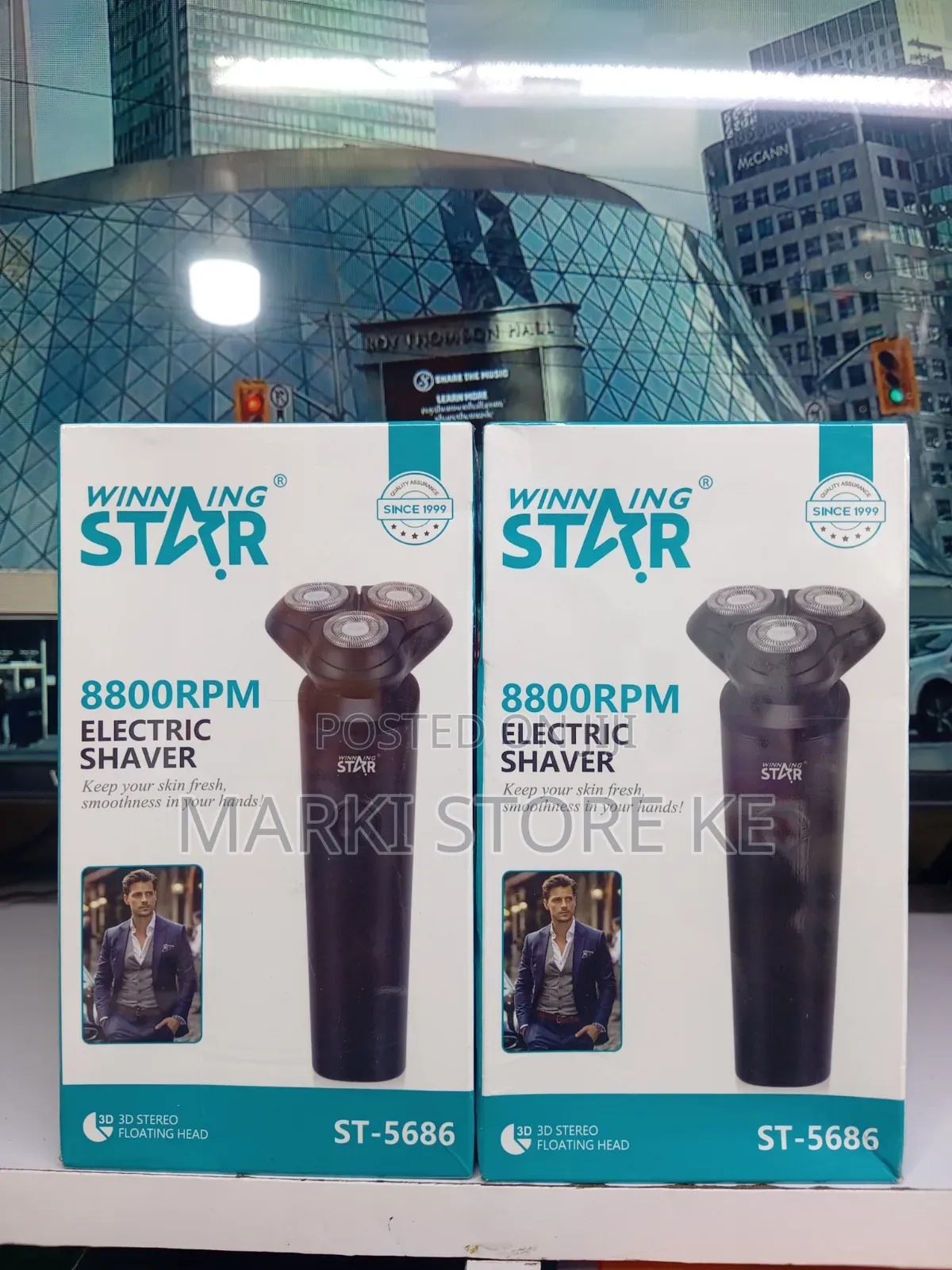 Winning Star Rechargable Electric Beard Smoother