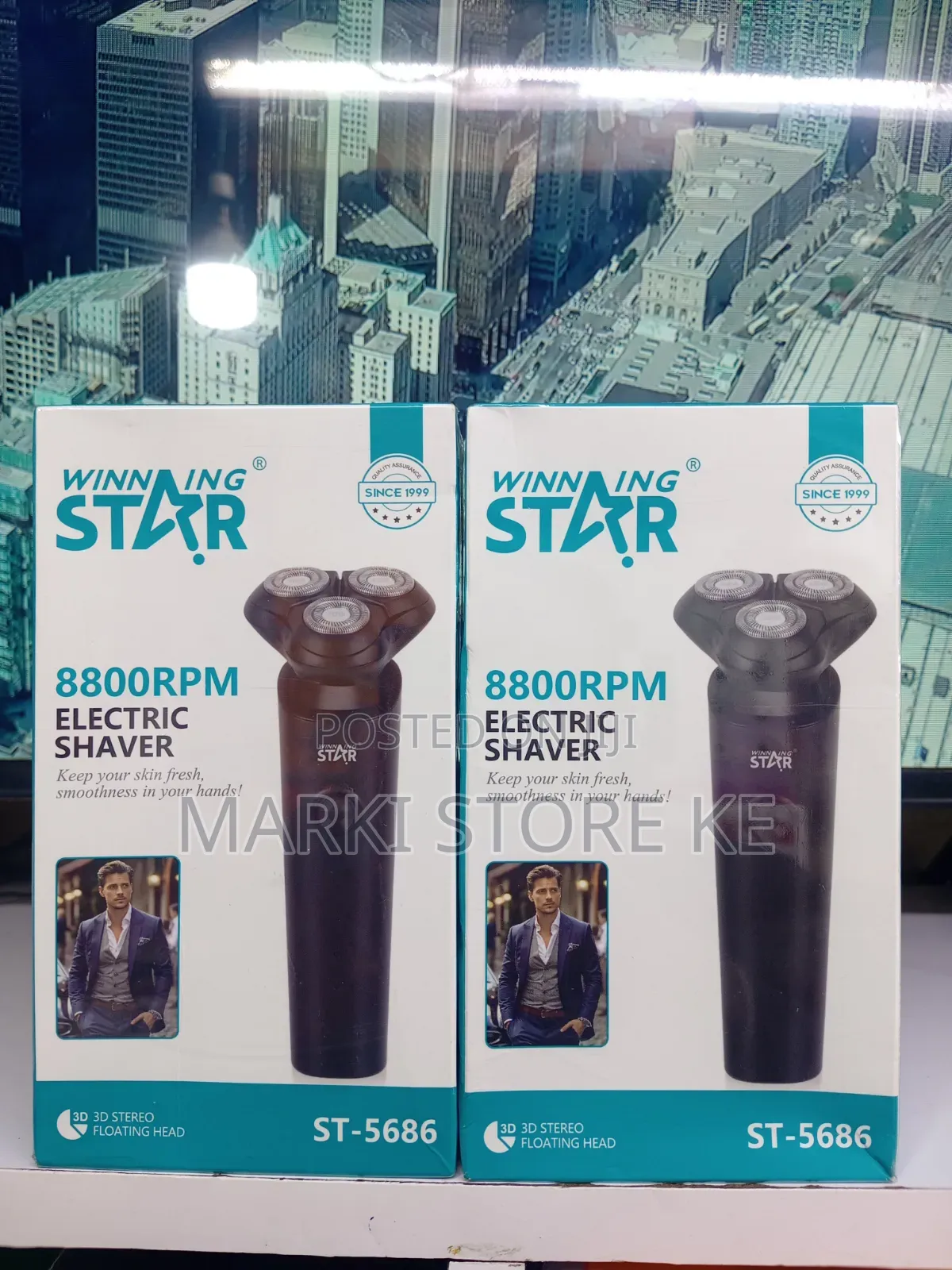 Winning Star Rechargable Electric Beard Smoother