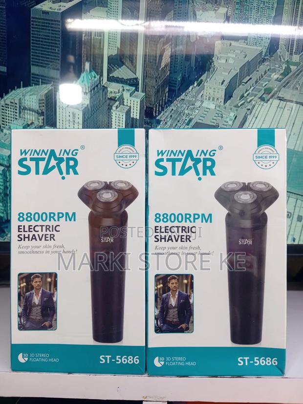 Winning Star Rechargable Electric Beard Smoother - thumbnail 2