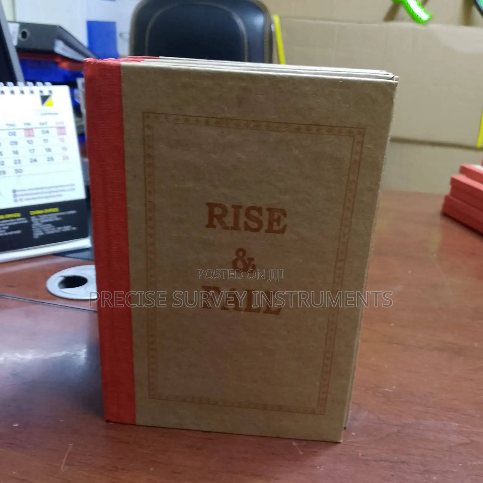 Heavy Duty Levelling Survey Book – Rise and Fall Method