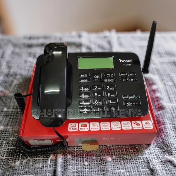 Seamless Connectivity Bontel T1000 GSM Fixed Landline Desktop Phone