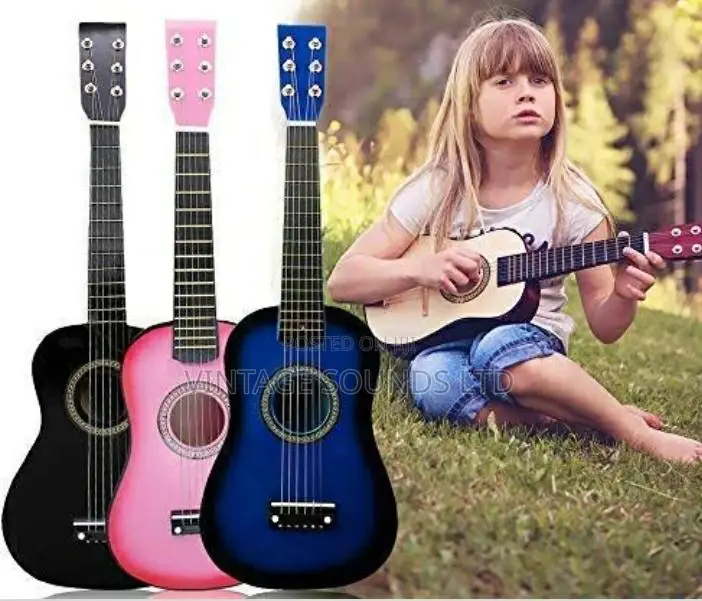 Size 22 Kids Acoustic Box Guitar