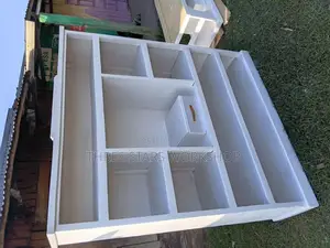 Modern White Open Wardrobe