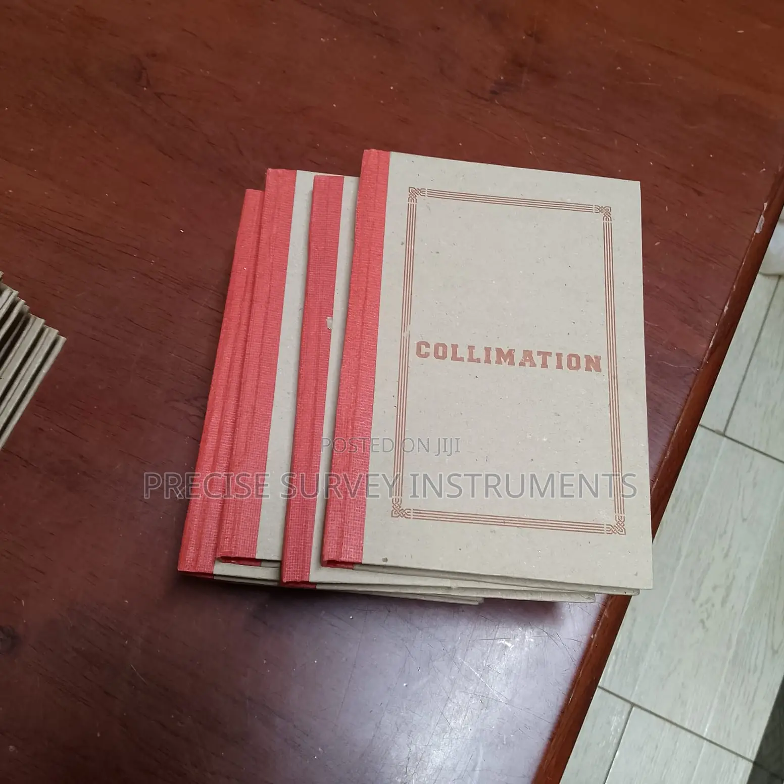 Professional Survey Field Book – Collimation Layout