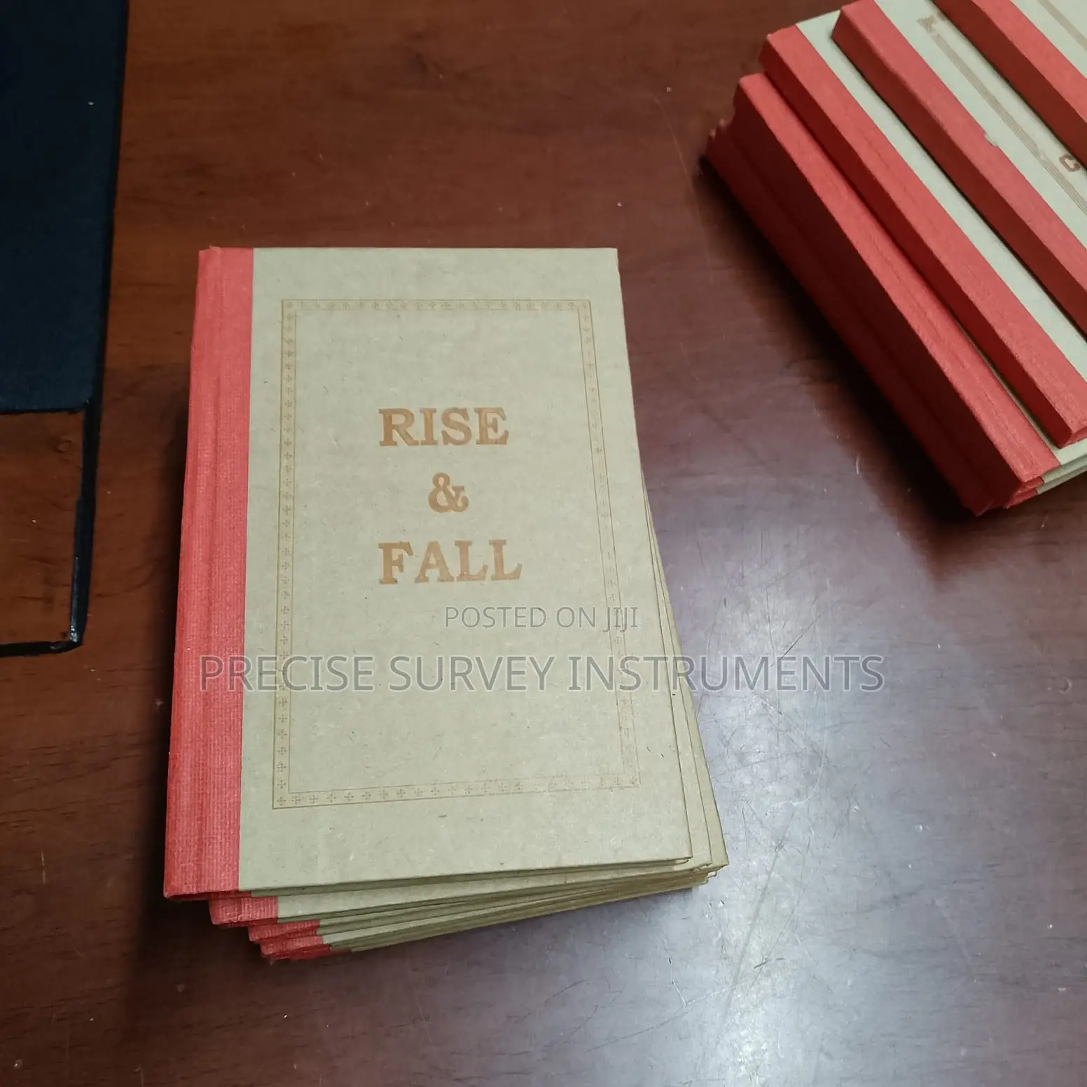 Construction Survey Book – Rise Fall Calculations