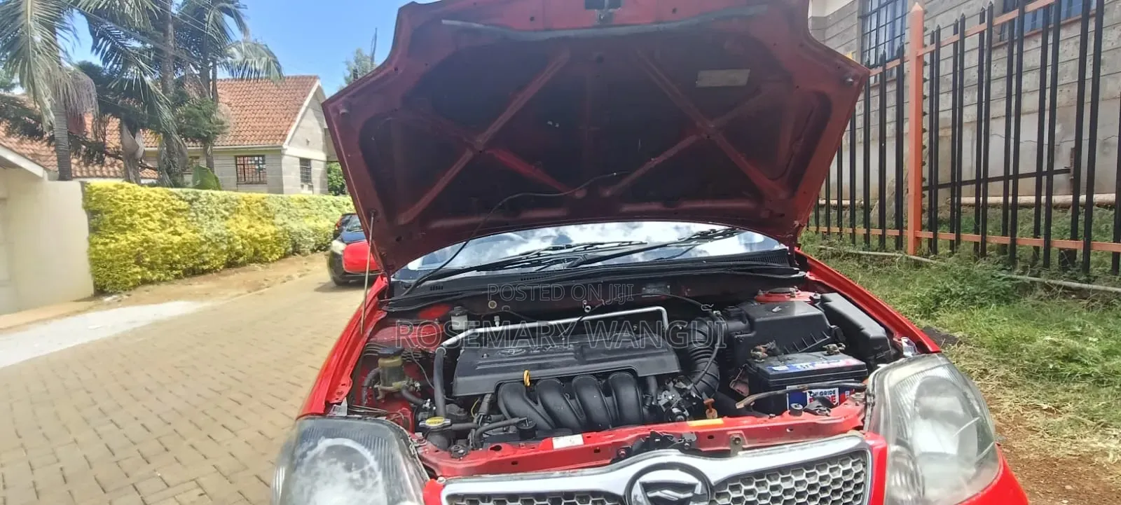 Toyota Corolla Fielder 2004 Red