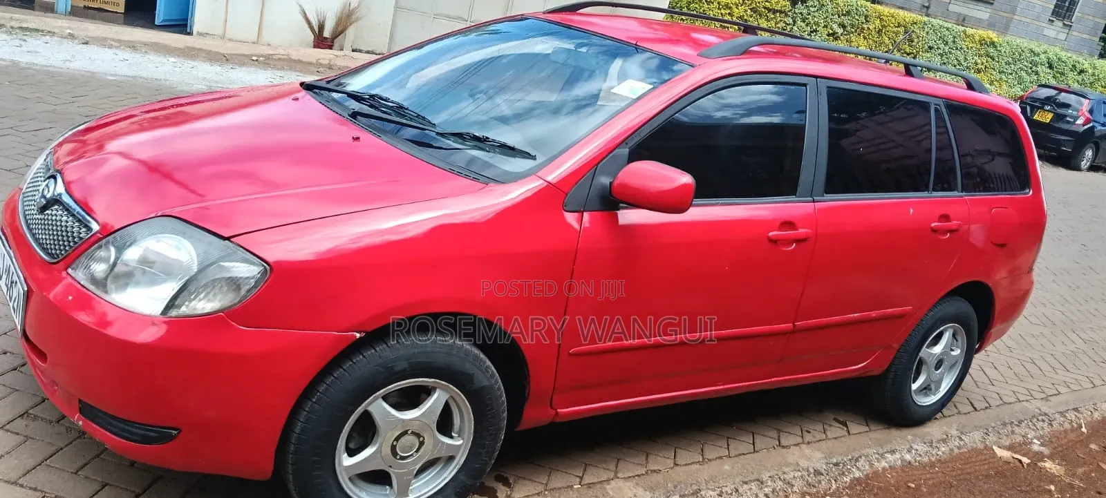 Toyota Corolla Fielder 2004 Red