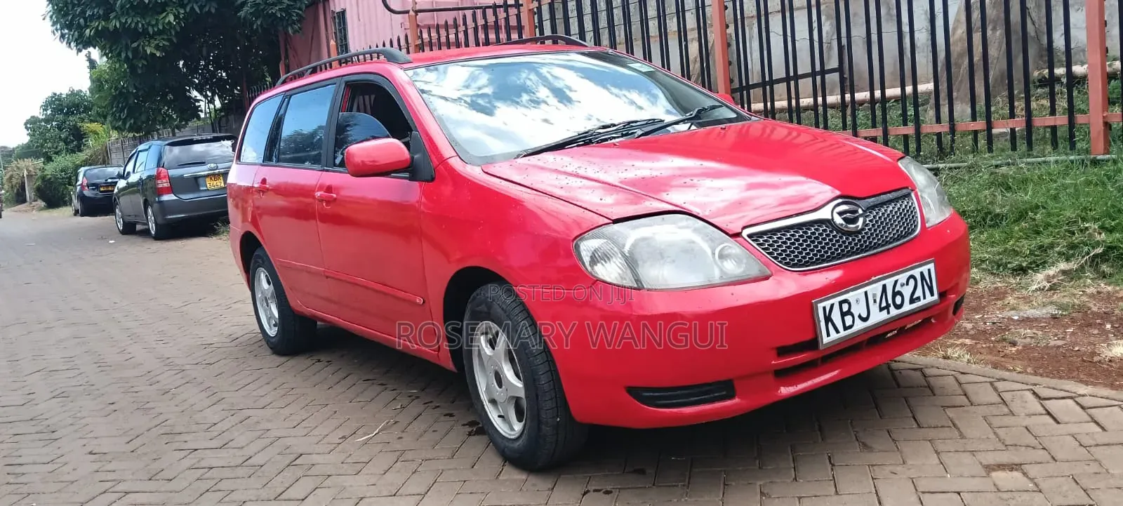 Toyota Corolla Fielder 2004 Red