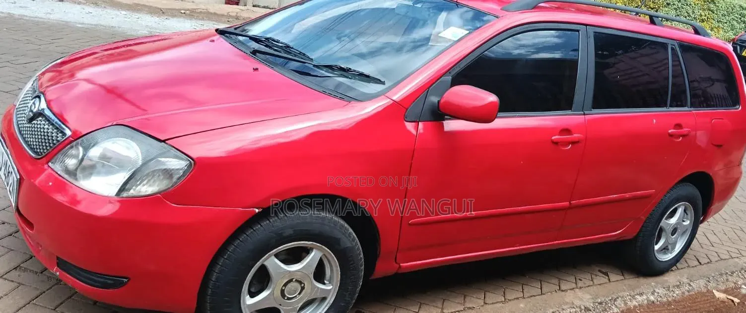 Toyota Corolla Fielder 2004 Red