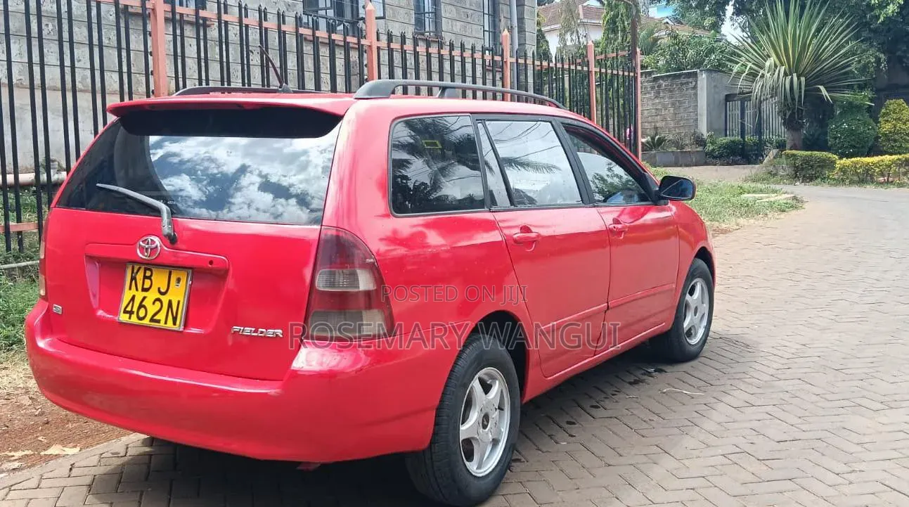 Toyota Corolla Fielder 2004 Red