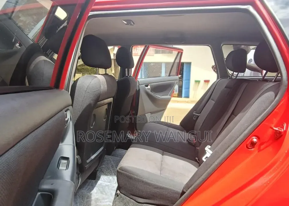 Toyota Corolla Fielder 2004 Red