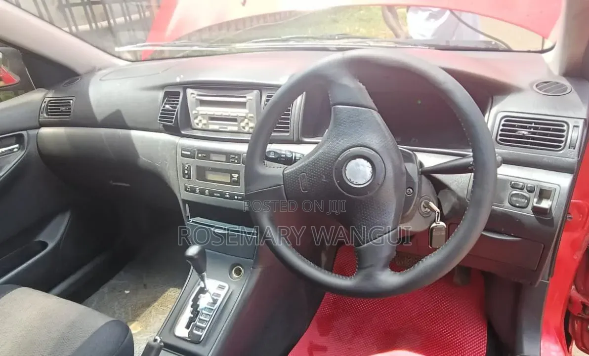 Toyota Corolla Fielder 2004 Red