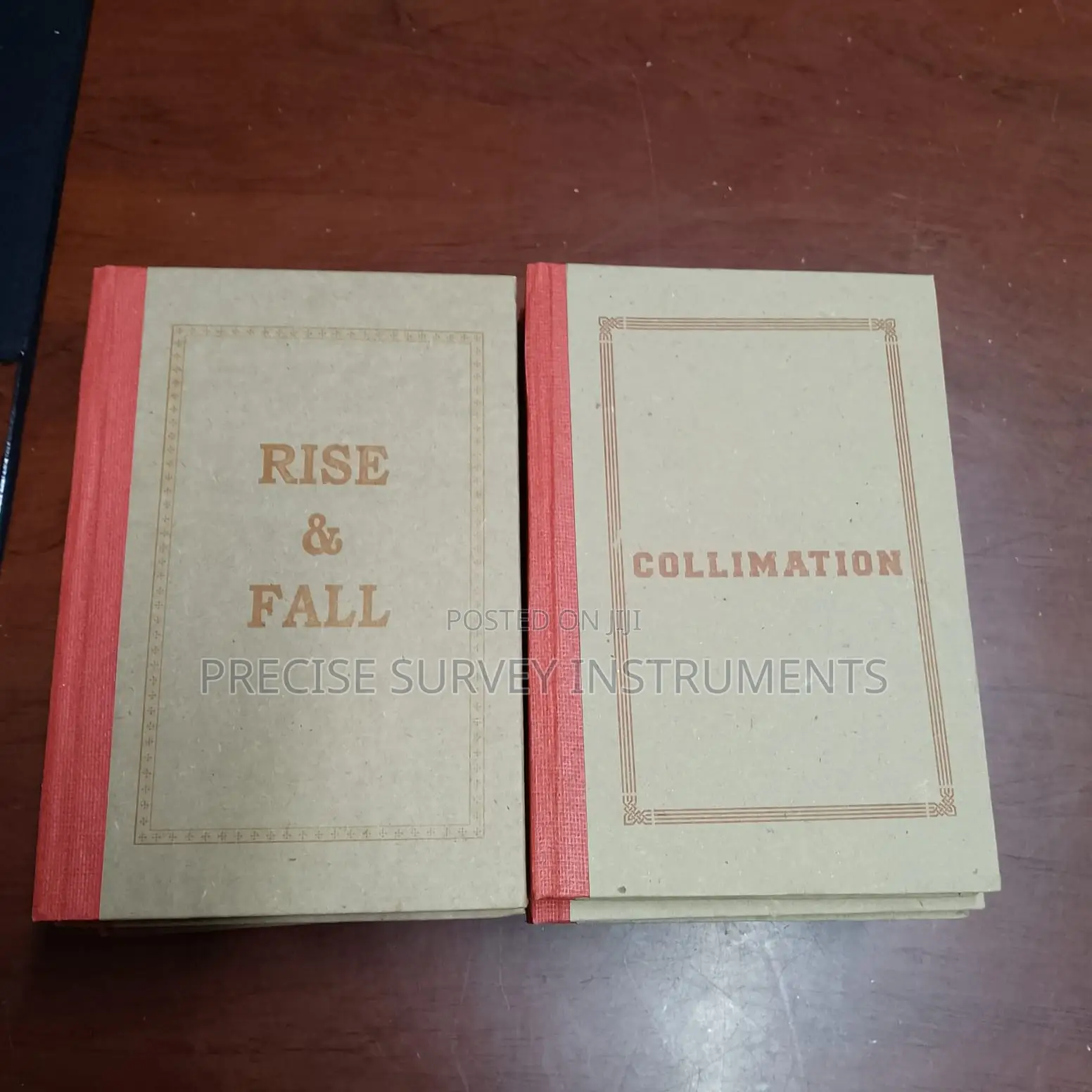 Levelling Field Notebook – Rise and Fall Collimation
