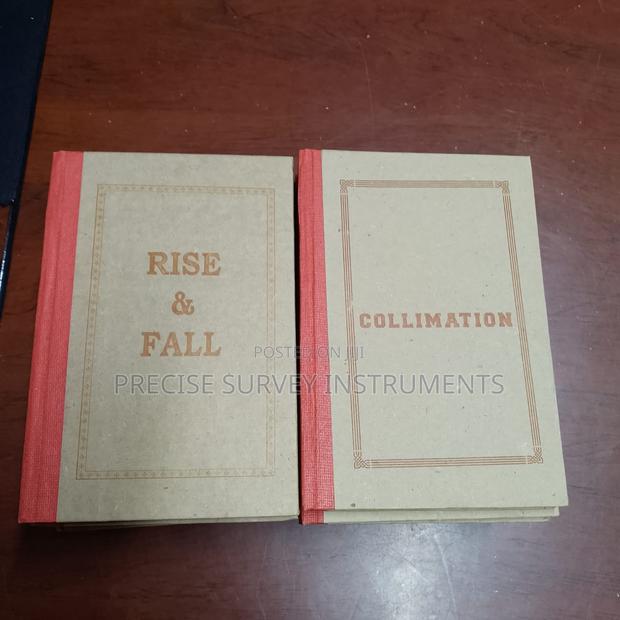 Levelling Field Notebook – Rise and Fall Collimation