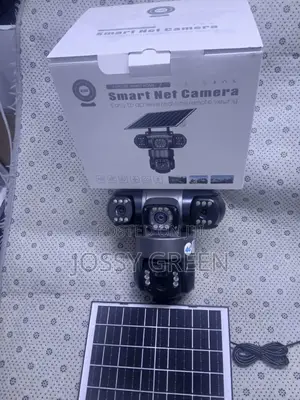Wifi Solar Powered Triple Lens PTZ Camera V380 Pro