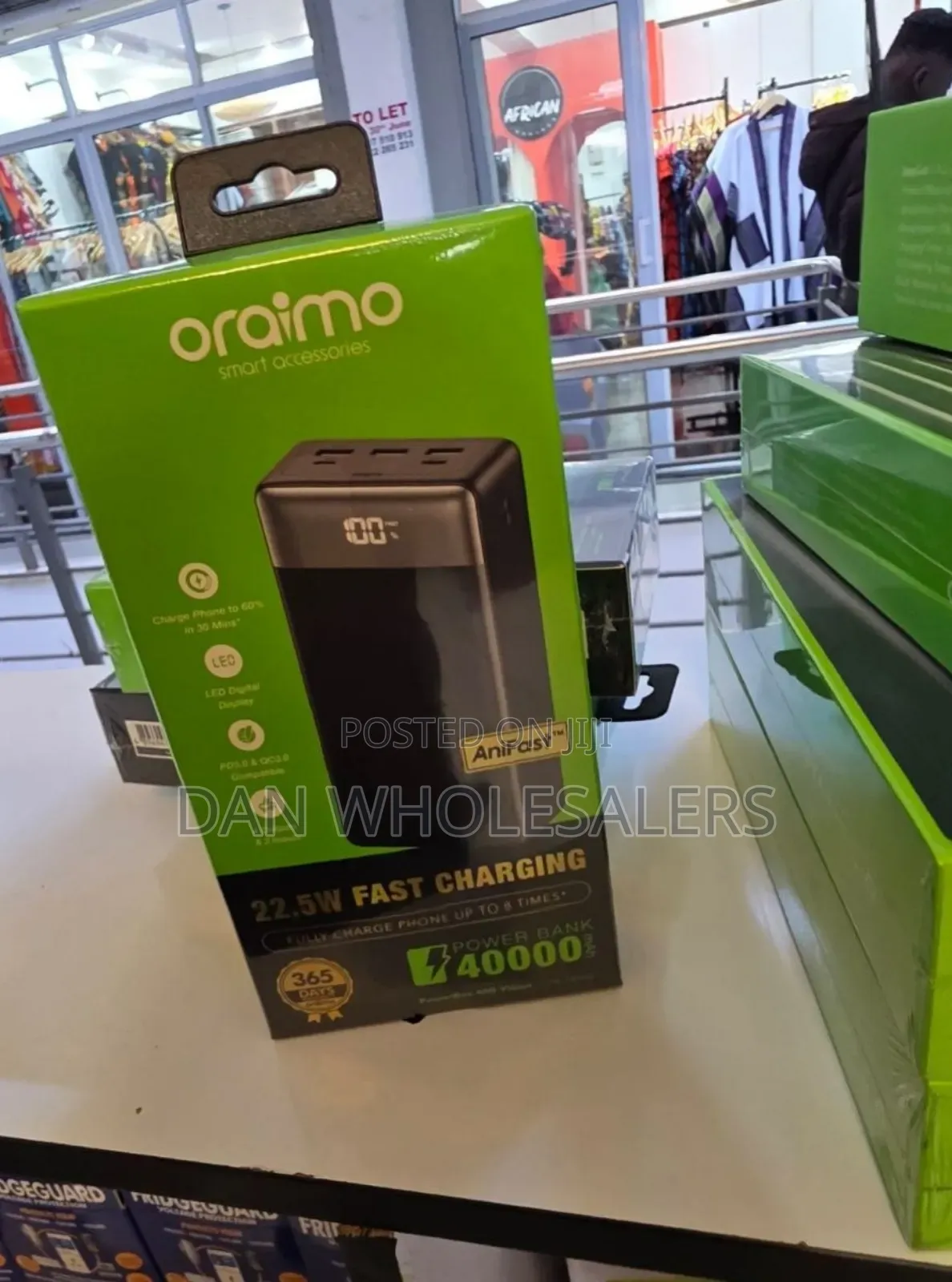 Oraimo Powerbox 400 Vision 40000mah Charger
