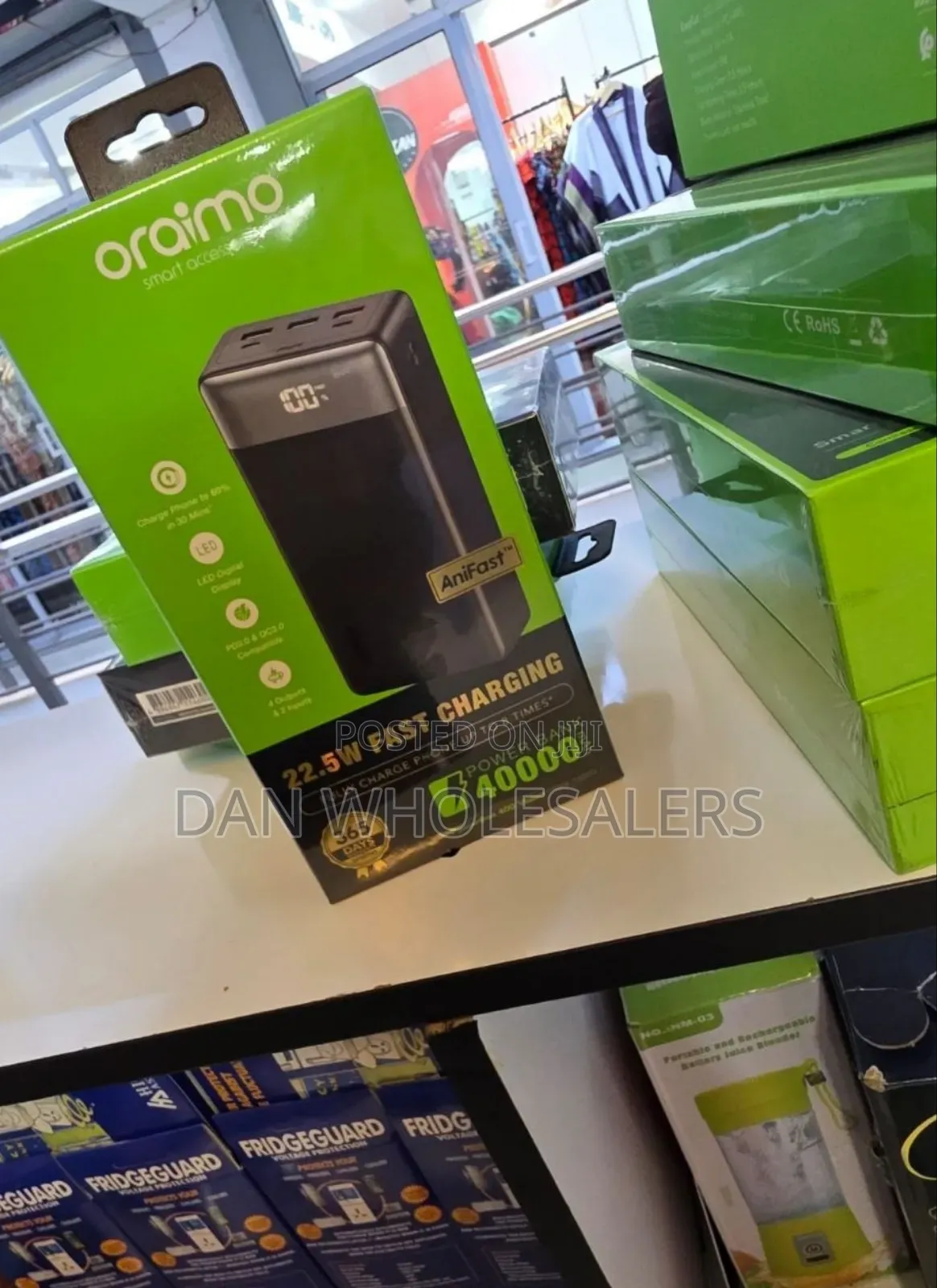 Oraimo Powerbox 400 Vision 40000mah Charger