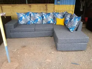Classy Grey 7 Seater L Shaped Sofa