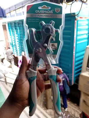 Oushida Hole Punching Pliers/Leather Punch With Rubber Handle