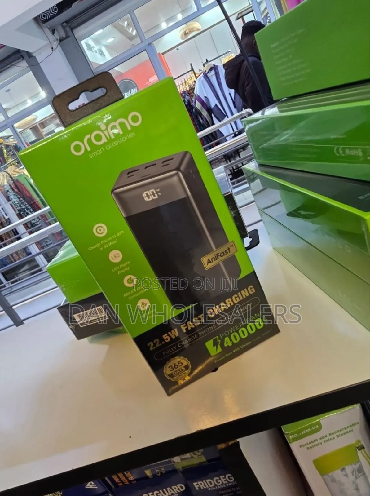 Oraimo 40000mah 22.5w Anifast Power Bank