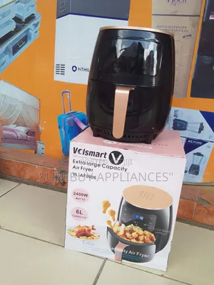 Volsmart Extra Large 6l Air Fryer,Low Oil Cooking