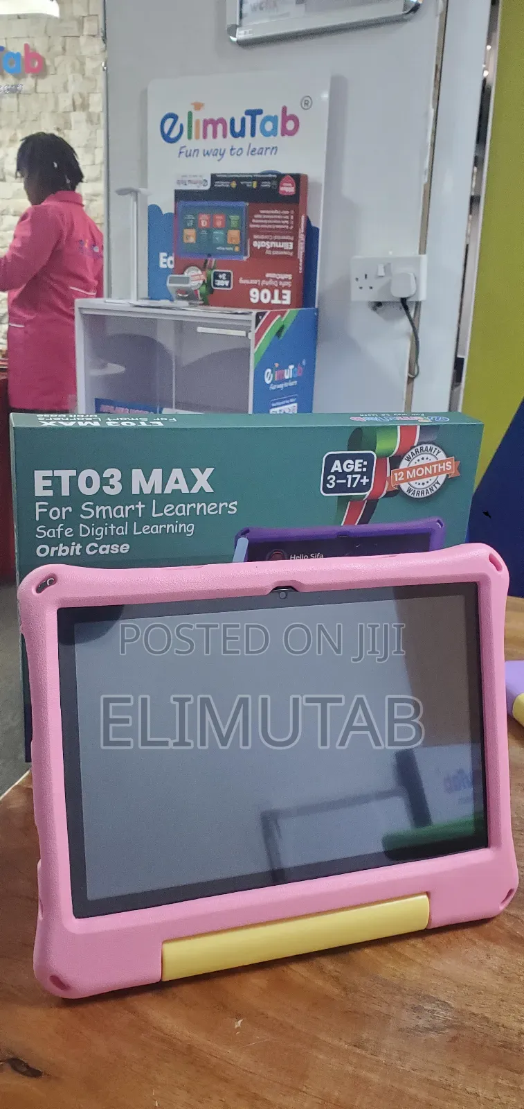 New Elimutab ET03 256 GB Pink