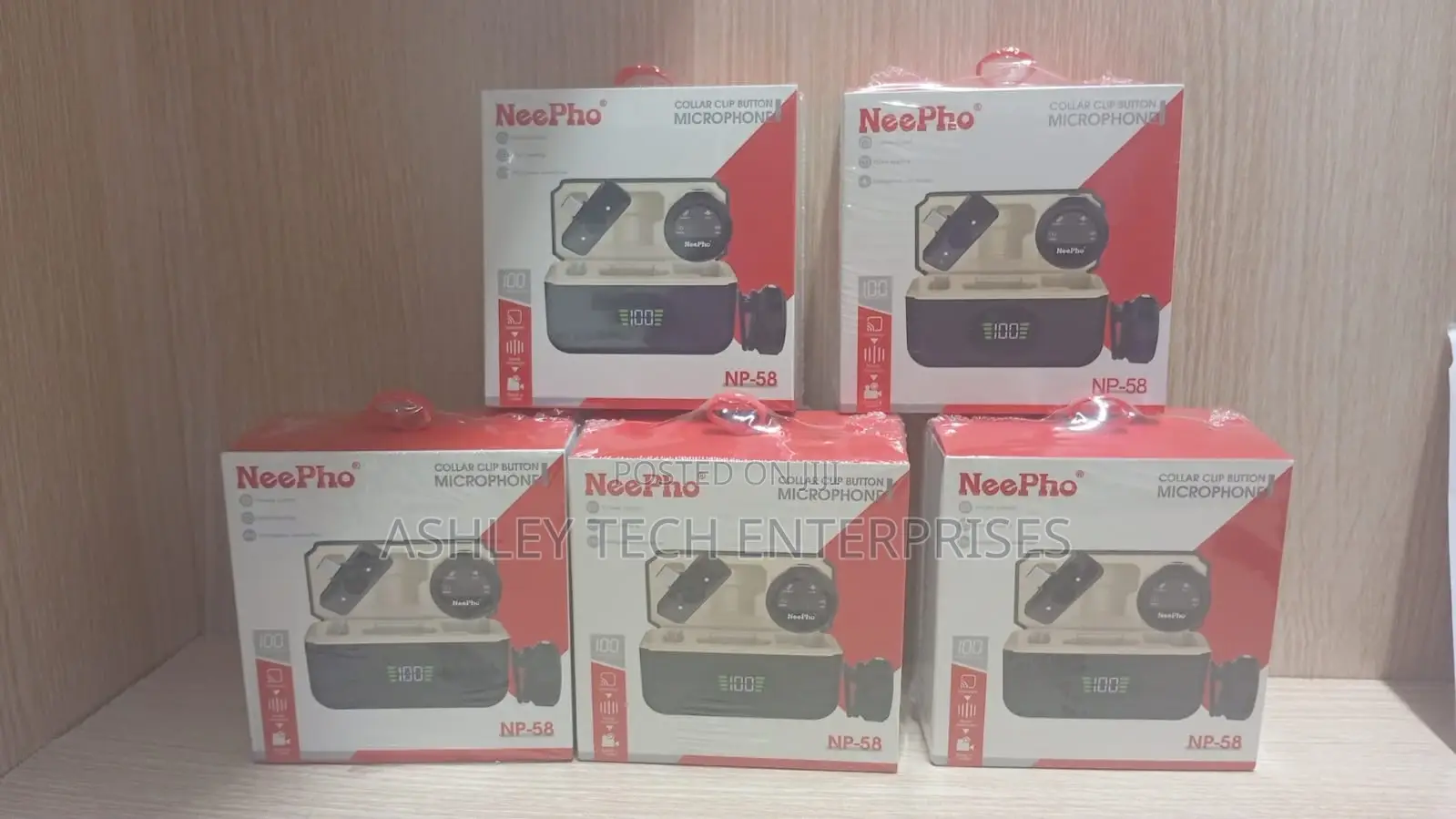 Crystal Clear Neepho Np58 Voice Recording Microphone