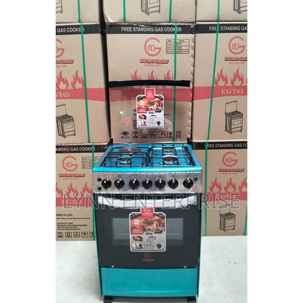 60*65 Eurochef Free Standing 3+1 Electric Cooker