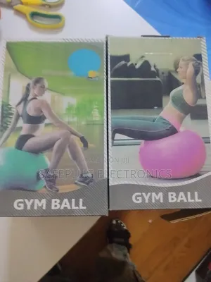 Yoga Ball With Pump - 0.3 Kg for Core Strength Flexibility