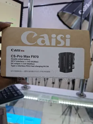 Caisi Np-f Dual-sided Battery With Fast Charging – 9000mah 66.6wh